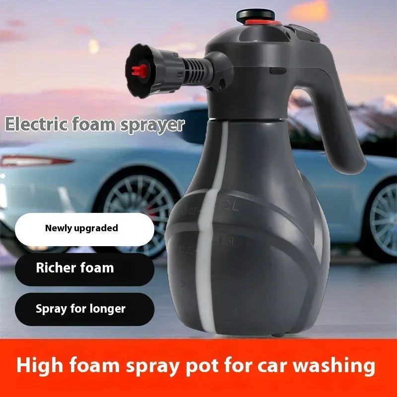 AutoVerse™ Car Wash Rechargeable Cordless Electric Foam Sprayer